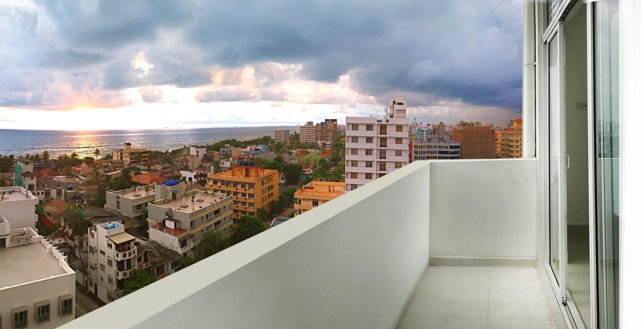 City Tower, Luxury 2 Two Bed Seaview Apartment Colombo マウントラビニア エクステリア 写真