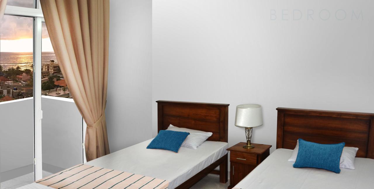 City Tower, Luxury 2 Two Bed Seaview Apartment Colombo マウントラビニア エクステリア 写真